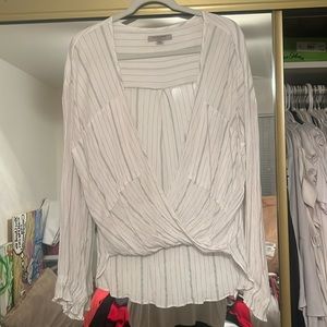 Allsaints - Wrap Style Shirt - L